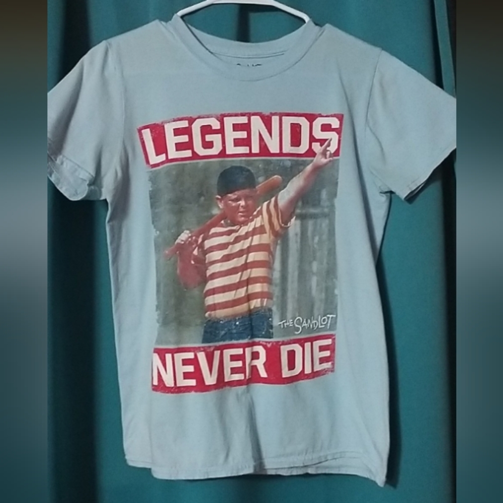 The Sandlot Legends Never Die T-Shirt.